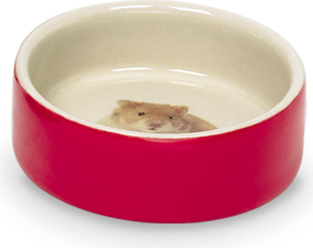 Nobby Hamster Keramikschale rot Produktbild 