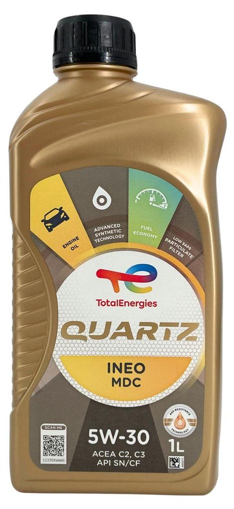 Total Quartz Ineo MDC 5W-30 1 Liter (214030) Produktbild 