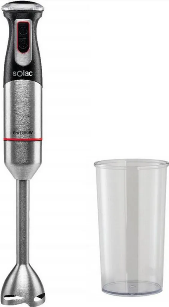 Mixeur Solac 1200W Fini les Grumeaux dans vos Sauces avec le Pied Inox