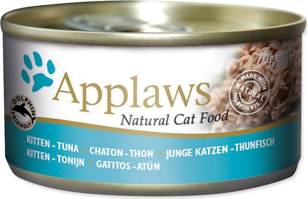 Applaws 1036CE-A, Dospelý, Akékoľvek plemeno, Tuniak, 70 g Obrázok produktu 