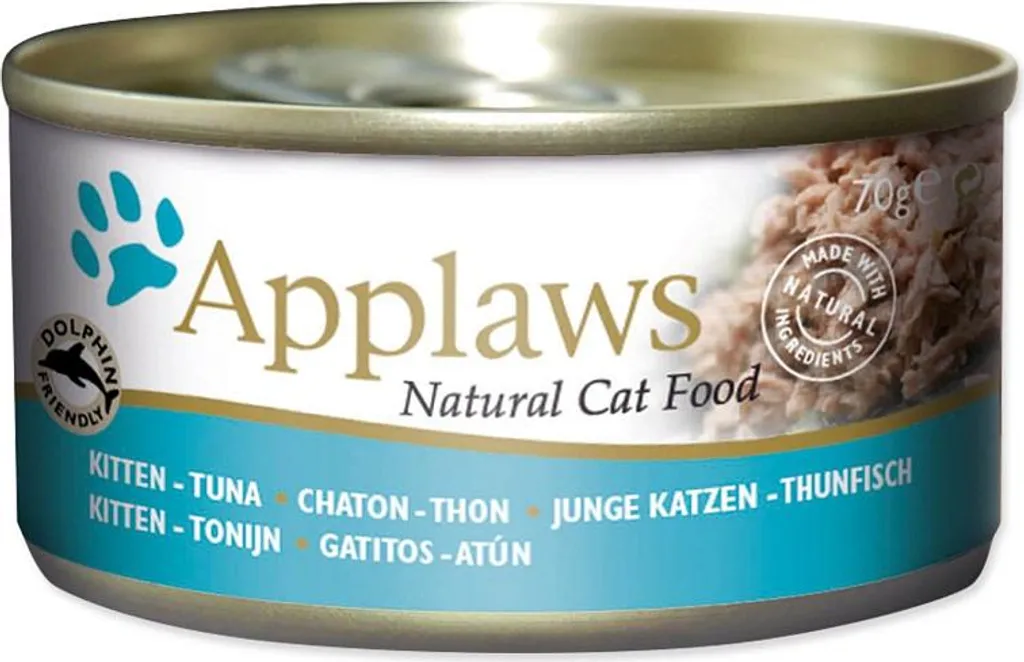 Nourriture pour chaton au thon Applaws 70g - Idéal pour le sevrage sain