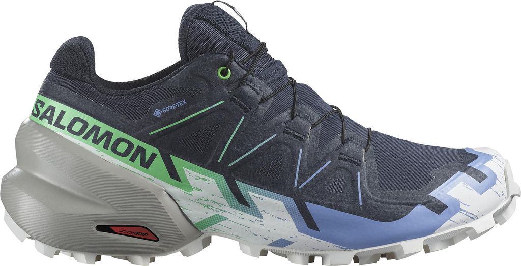 Salomon SPEEDCROSS 6 GTX W Carbon/Provence/White 38 2/3 Produktbild 