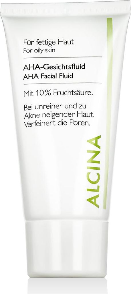 Alcina For Oily Skin Aha Facial Fluid 50 ml Produktbild 