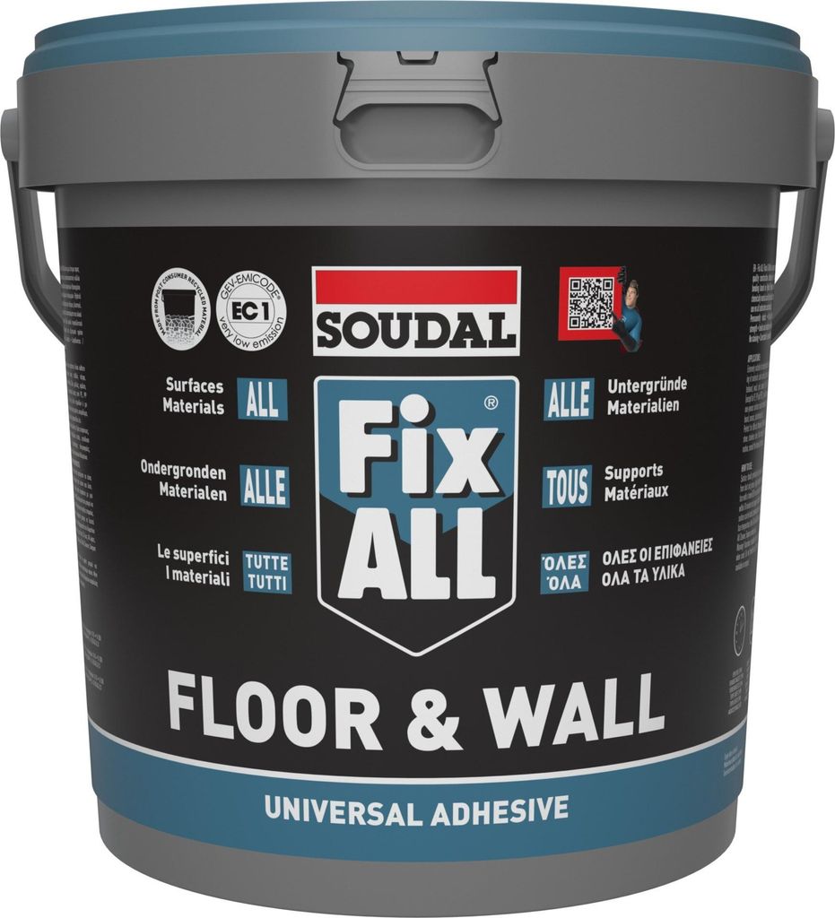 Soudal Flächenklebstoff Fix All Floor & Wall 4 kg Produktbild 
