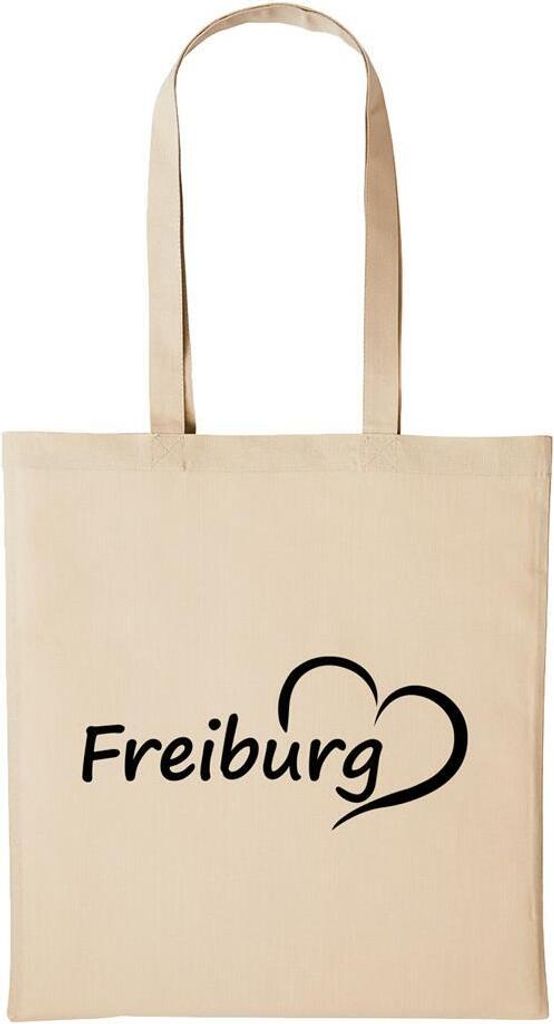 Huuraa Baumwollbeutel Freiburg Geschenk Einkaufstasche Produktbild 
