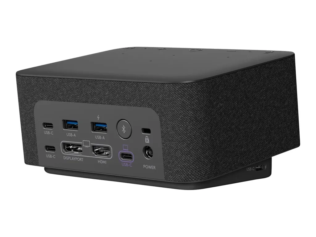 Logi Dock Logitech Bluetooth avec HDMI et DP pour Room Solution UC
