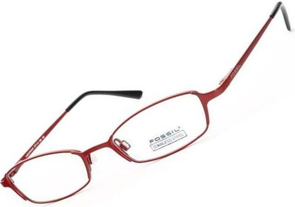 Fossil Korrektionsfassung Brille Metall Weinrot 47/17/135 - OF1113600