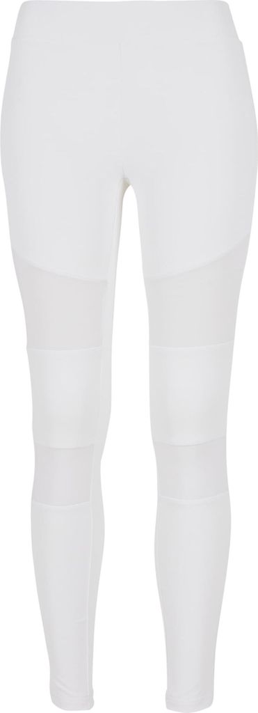 Urban Classics Ladies - TECH MESH Leggings weiß - XL