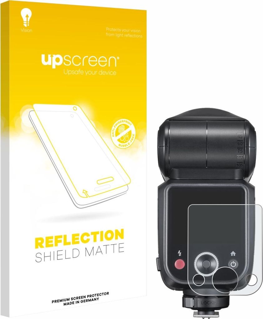 upscreen Schutzfolie für Godox V100 Displayschutz Displayschutzfolie Folie Matt Entspiegelungsfolie