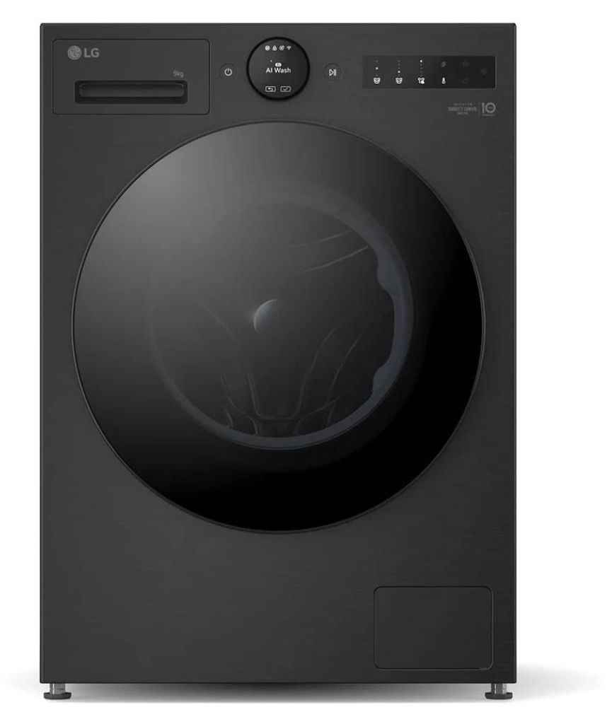 LG F4X7009TBB, Frontlader, 9 kg, B, 71 dB, 1400 RPM, A