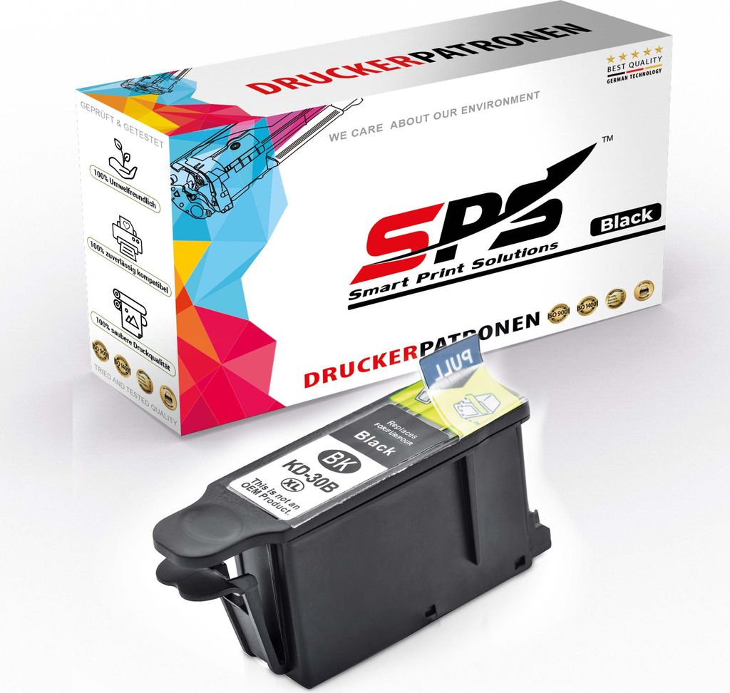 30XL Tintenpatrone Kompatibel für Kodak ESP-C 100 | 1x Schwarz