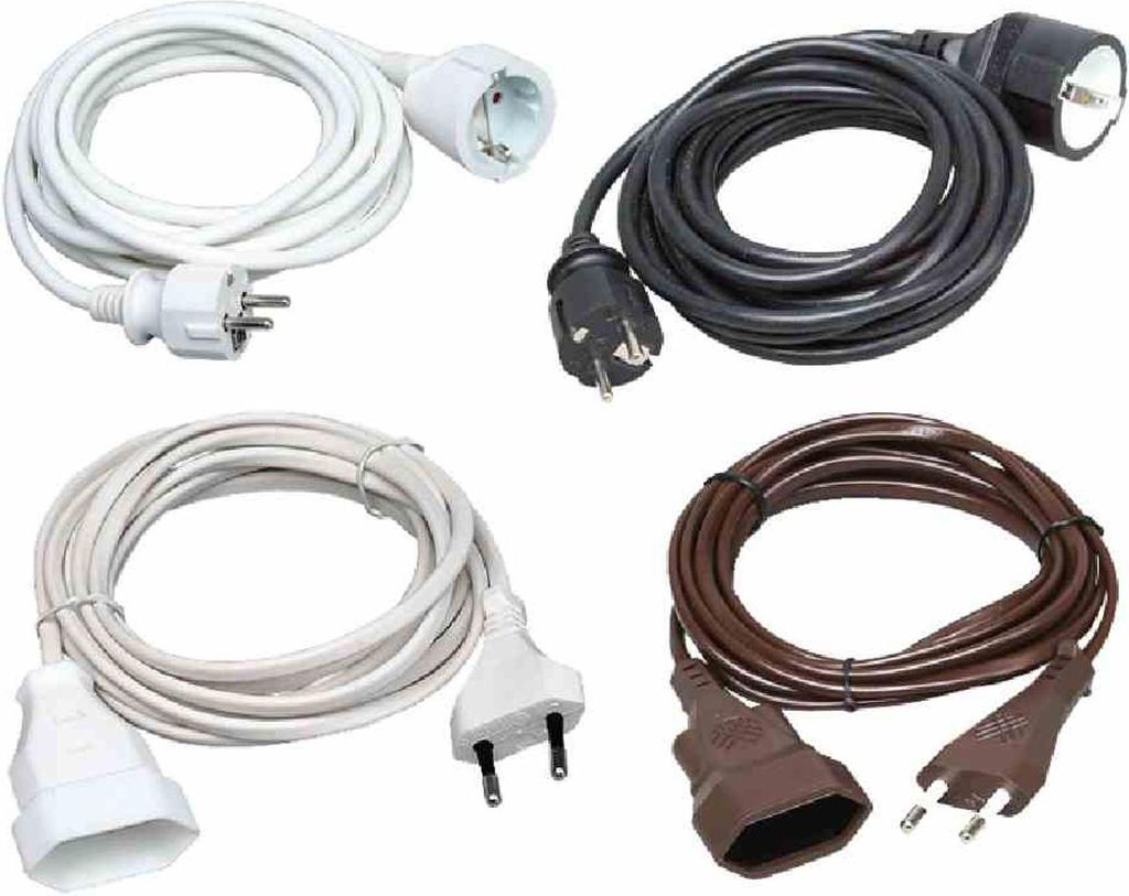 Kopp 143201018, 3 m, Drinnen, Type E/F, IP20, Weiß, 1 AC-Ausgänge