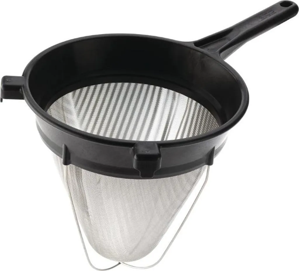 Passoire bouillon Exoglass 255mm - Pour fonds et sauces lisses
