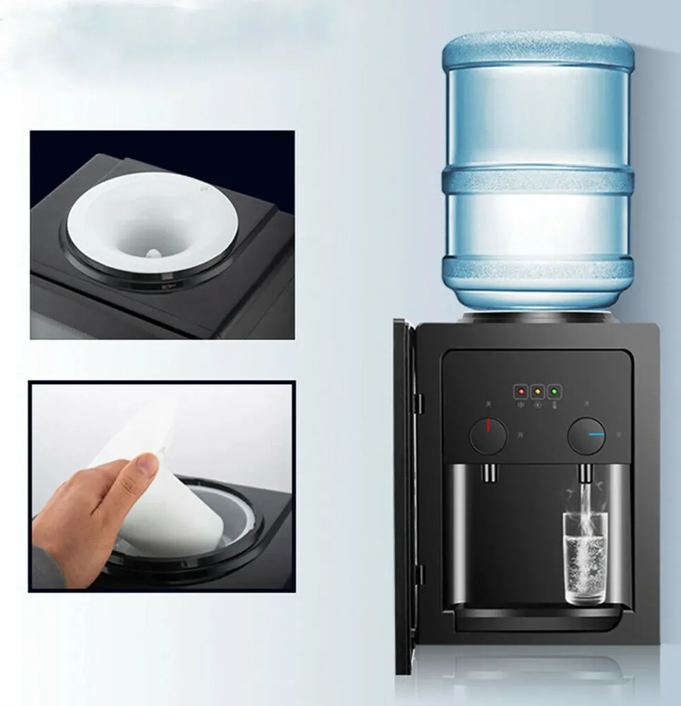 Distributeur d'eau chaude 550W avec réservoir Inox 4L grande capacité