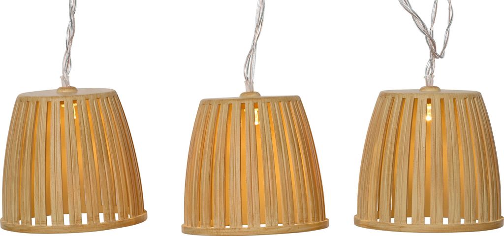 Lumineo String de solar LED-Lichter für Lampen, 4,5 m, String de Solarleuchten für Garten, Balkon, Solarstring, Beleuchtung de Garten, Außenbele...