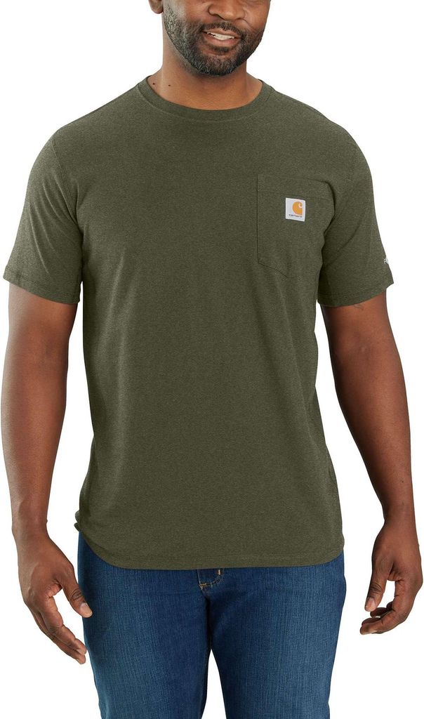 Carhartt 106652 Carhartt Force Relaxed T-Shirt Basil Heather 2XL