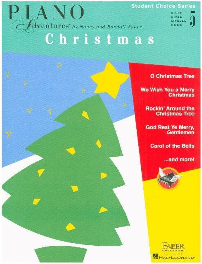 Faber Piano Adventures - Student Choice Series Christmas. Level.5