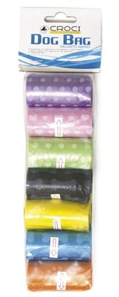 Croci Poop Bags mit Druck Assorted