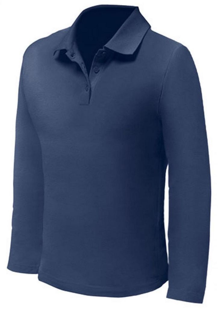 Nath - Poloshirt für Herren Langärmlig LT2860 (S) (Marineblau)