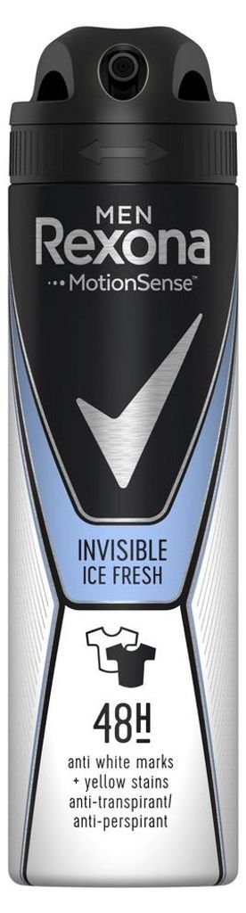 Rexona Deospray Men – Invisible Ice Fresh 150 ml Productafbeelding 