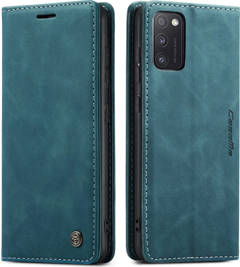 Custodia Portafoglio Samsung Galaxy A41 Blu - Elegante Look Professionale
