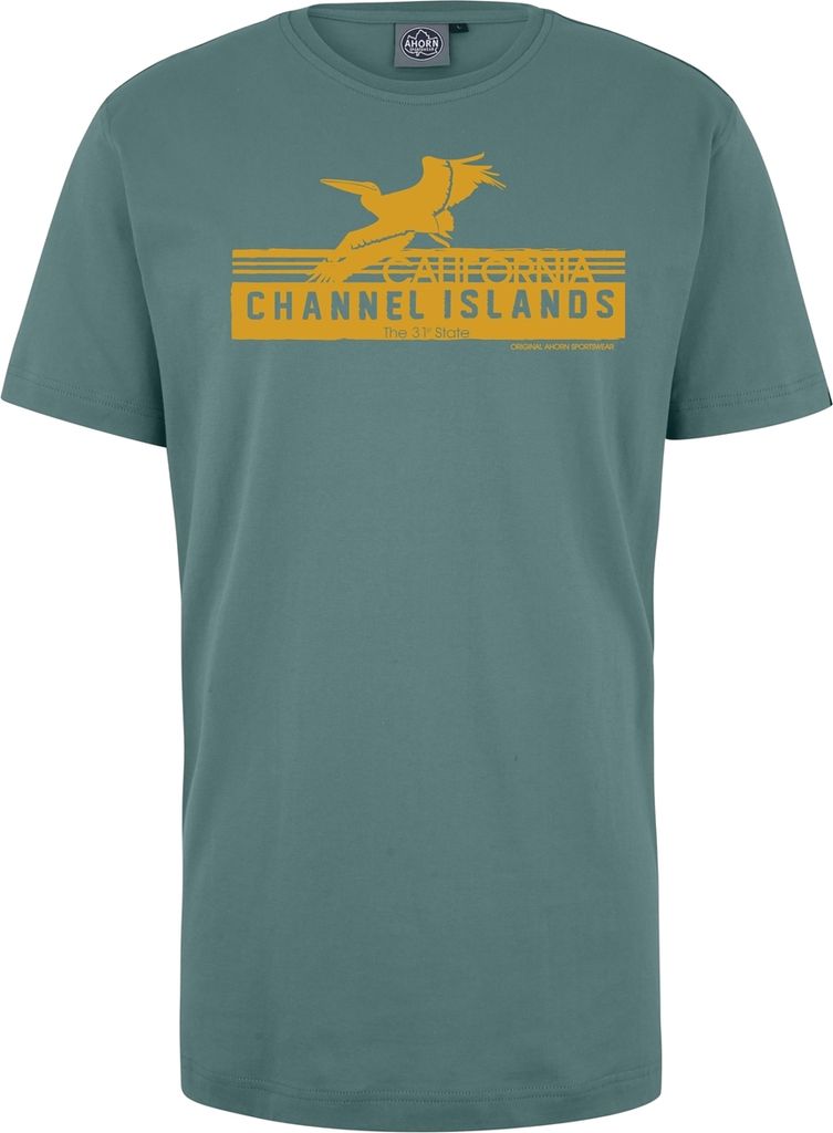 Übergrößen T-Shirt Channel Island orange AHORN SPORTSWEAR Produktbild 