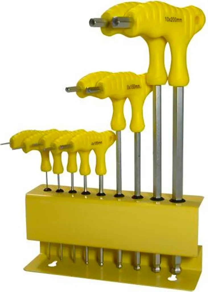 OFFERTA Set 9 Chiavi Esagonali/Torx Professionali | Acciaio Tempra