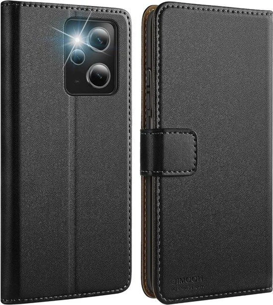 Étui cuir noir pour téléphone 4G : stop aux rayures et écrans brisés