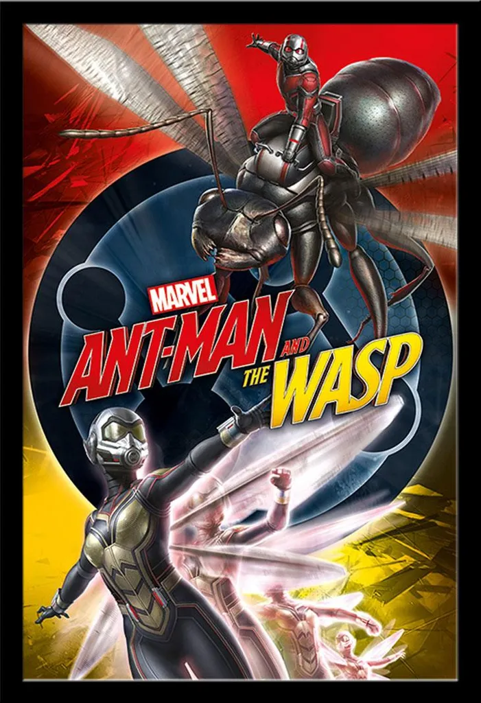 Quadro Marvel Ant-Man and The Wasp Unite - Cornice Maxi Shinsuke