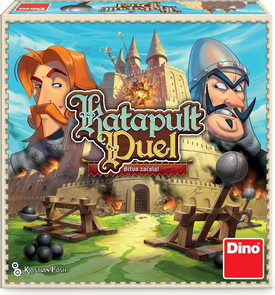 Dino Katapult Duel avec lanceurs rapides et cibles de combat intégrées - 2