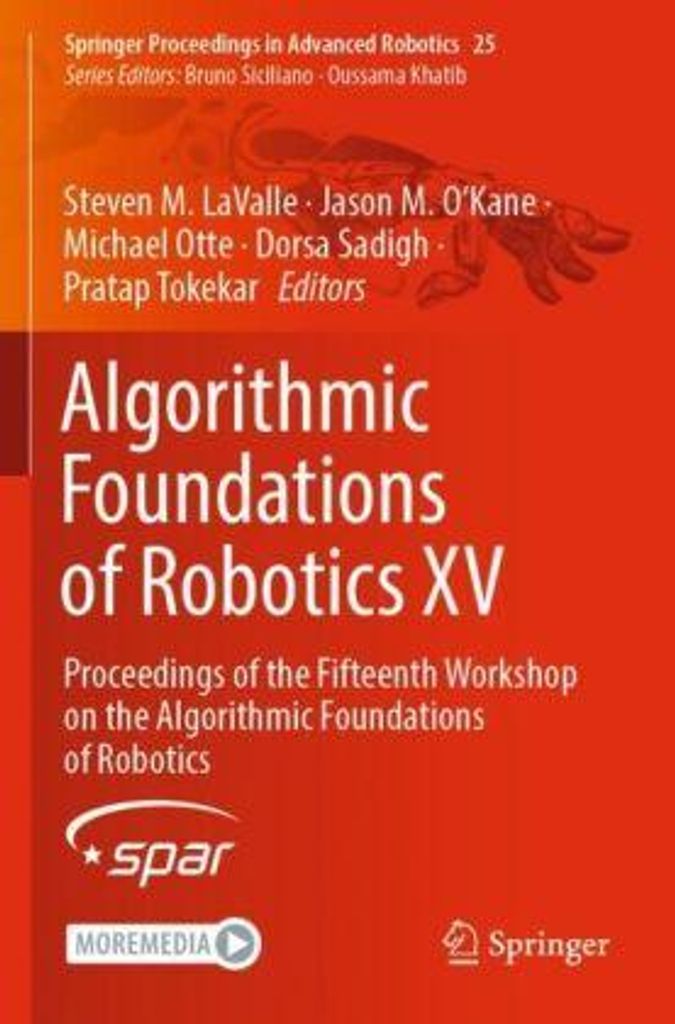 Algorithmic Foundations of Robotics XV