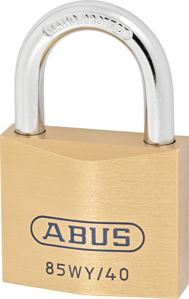 ABUS Messing-Hangeschlösser „85WY“ 79653 Hangschloss Produktbild 
