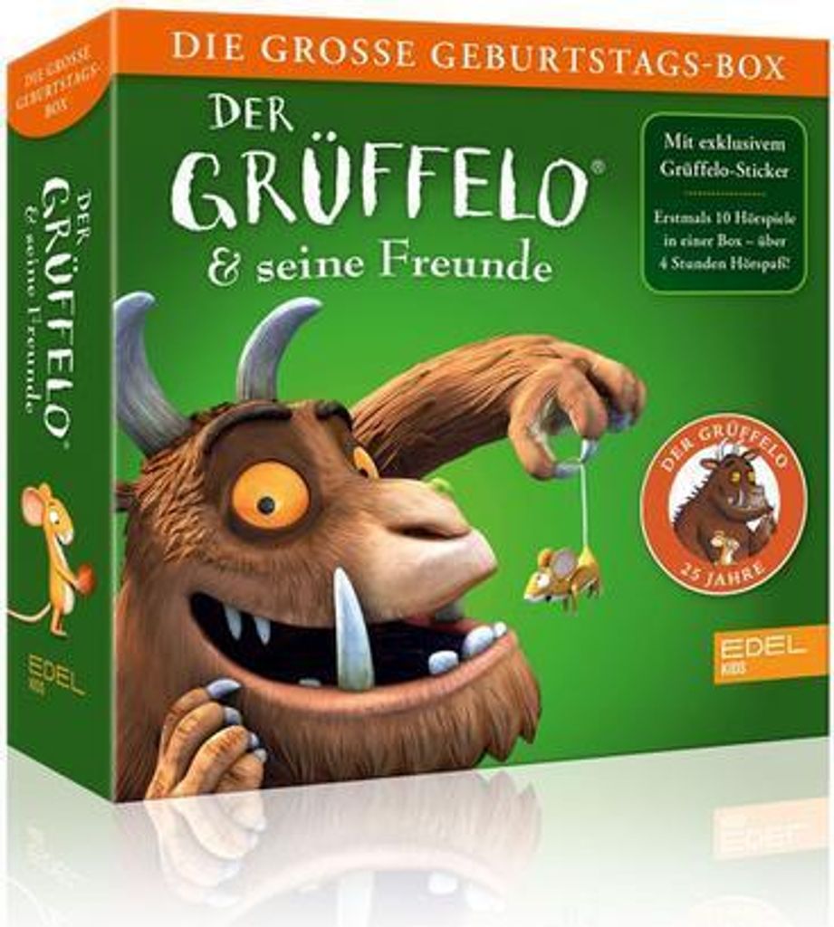Die groáe Geburtstags-Box (25 Jahre Grüffelo)