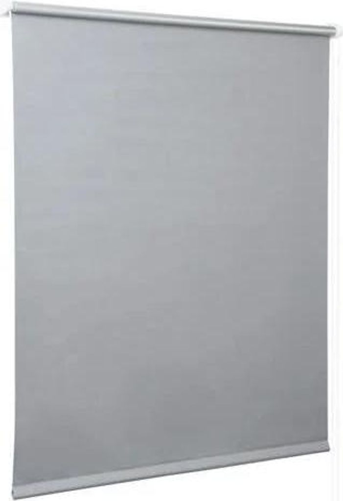 Rollo - Verdunkelung - Bohrenfrei Klemmfix - Thermo - Seitenzug - Sicht- & Sonnenschutz - Größe 97x183 cm - Grau