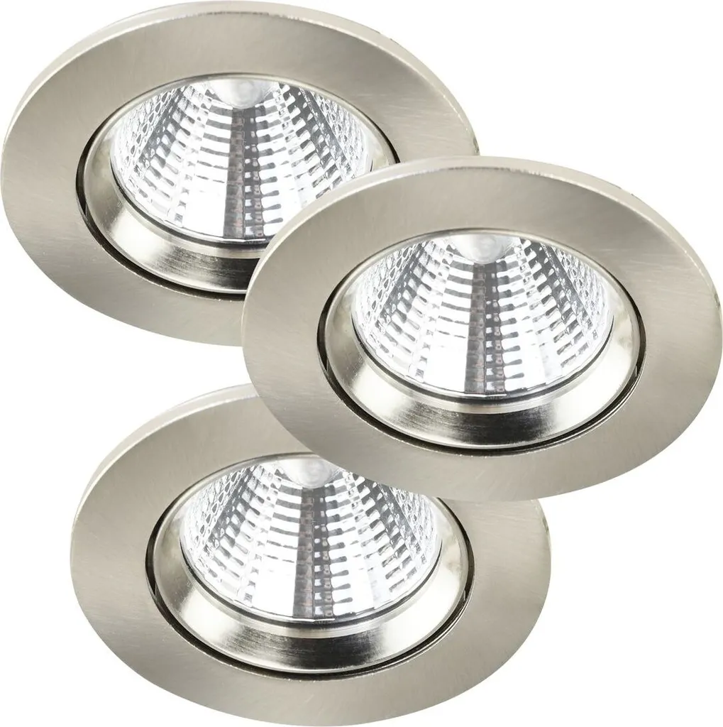Fremont Set de 3 lampes LED en acier Geb pour un éclairage élégant