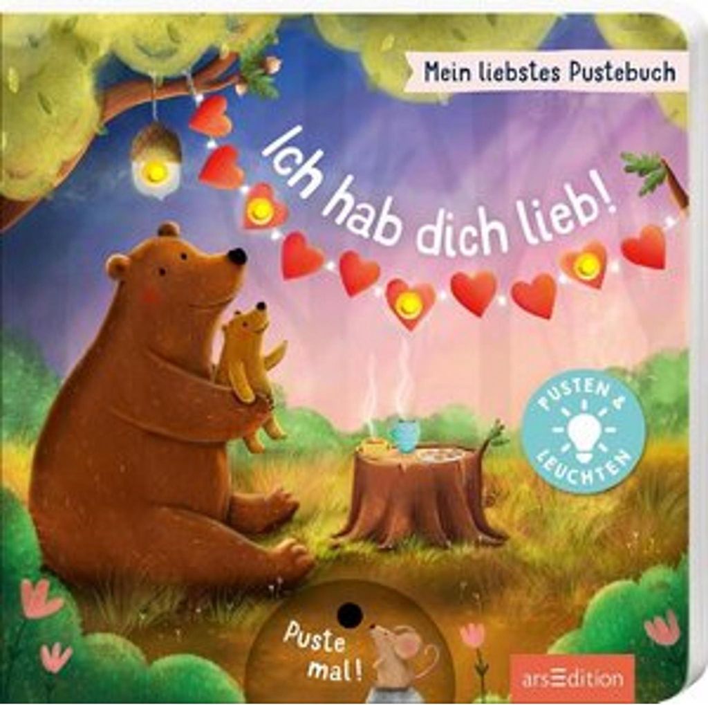 Mein liebstes Pustebuch - Ich hab dich lieb! Produktbild 