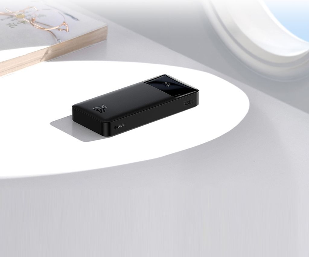 Baseus Bipow Powerbank mit Schnellladung 20000Mah 20W Weiß Produktbild 19