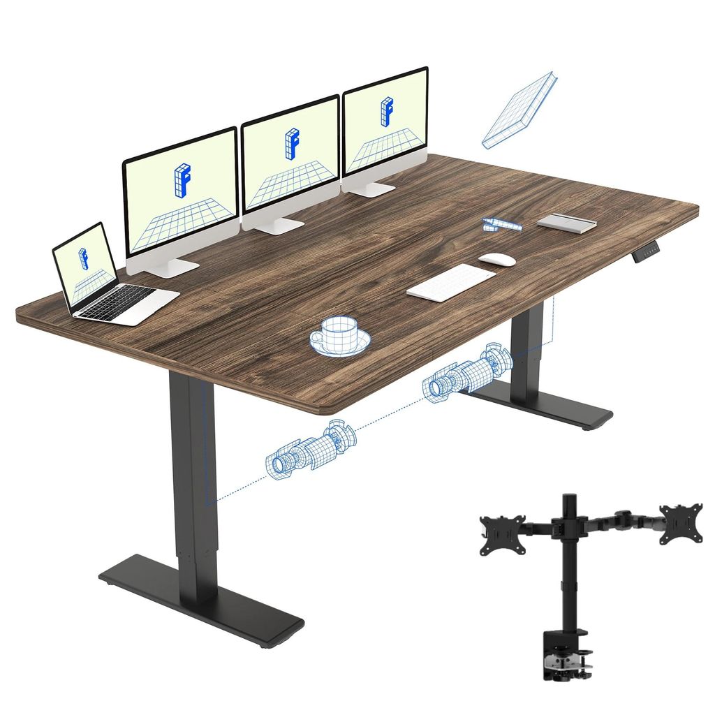 FLEXISPOT QB2 Höhenverstellbarer Schreibtisch Elektrisch Produktbild 