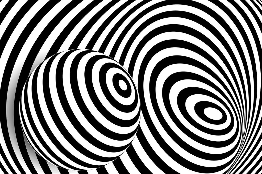 Muralo Fototapete 3D Effekt 400 (B) x 280 (H) cm Vlies Wand Tapete Kugeln Abstraktion 3D Optik Wohnzimmer Schlafzimmer moderne Wandbild