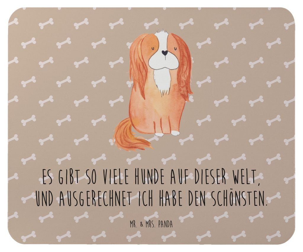 Mr. & Mrs. Panda Mouse Pad Hund Cavalier King Charles Spaniel - Hundeglück - Geschenk, computer mauspad, Mousepad, Sprüche, Bester, pc, Schönste...