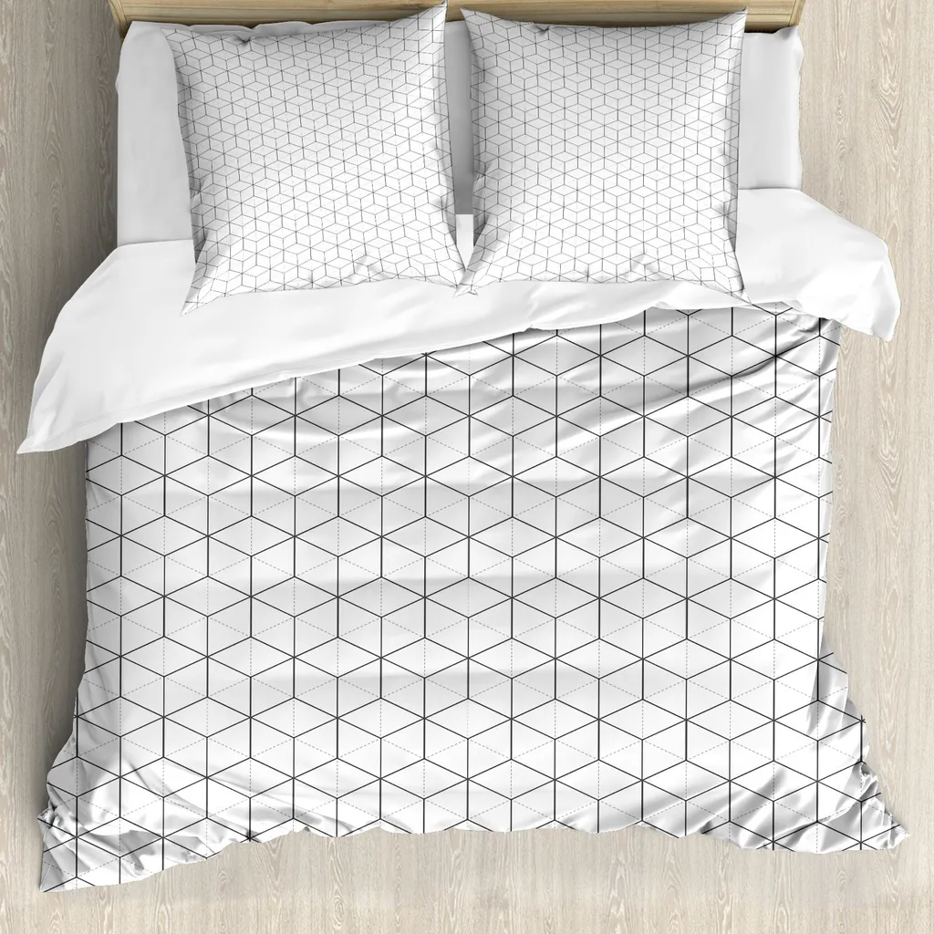 Copripiumino 155x220 ABAKUHAUS Geometrico - Stile e Zero Acari