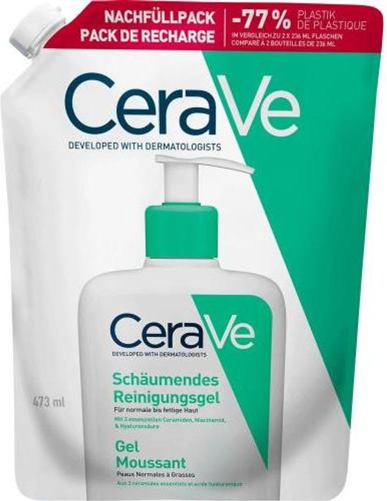 Cerave schäumendes Reinigungsgel Nachfüllp. 473 ml