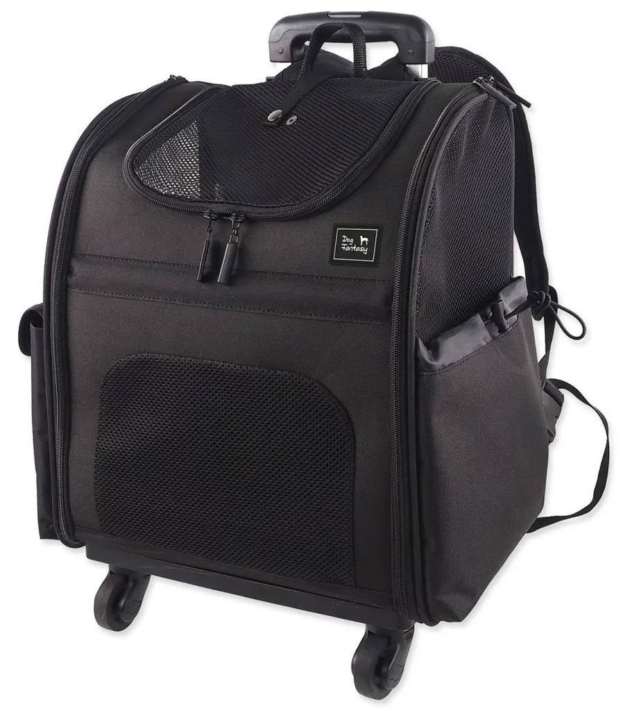 Sac de voyage pour chien avec roues Dog Fantasy Flow - Idéal Train