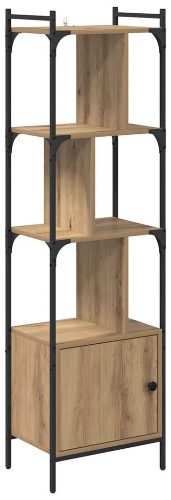 Bücherregal Artisan-Eiche 44,5 x 30 x 154,5 cm Holzwerkstoff