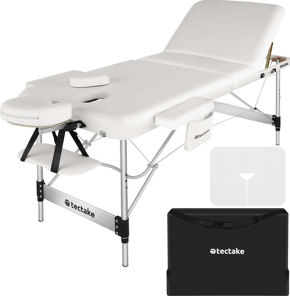 Table de massage pliable PHUKET - blanc Image du produit 