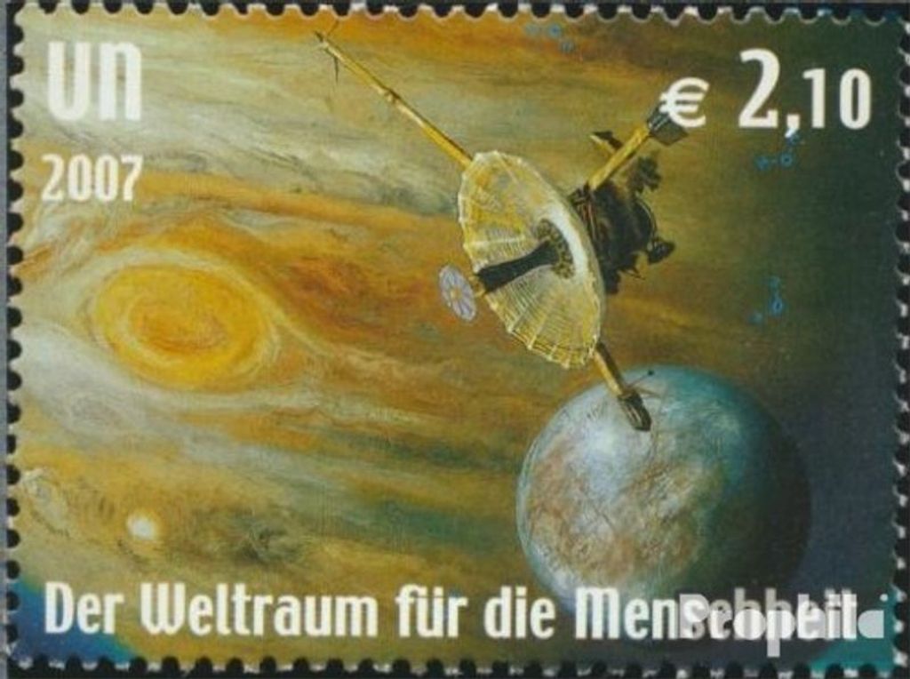 Briefmarken UNO - Wien 2007 Mi 520 (kompl.Ausg.) postfrisch Weltraumfahrt