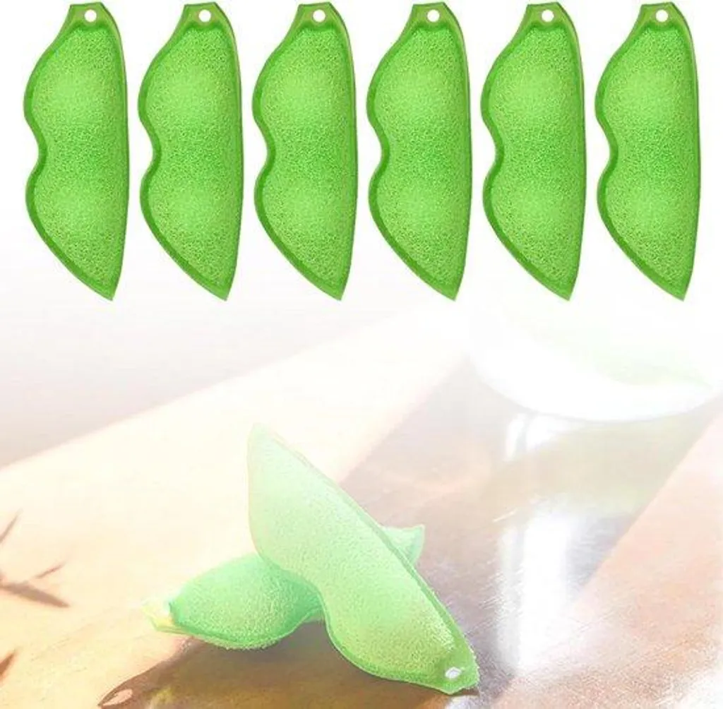 Éponge pour gourde et vase, lot de 6 accessoires avec cordon de séchage
