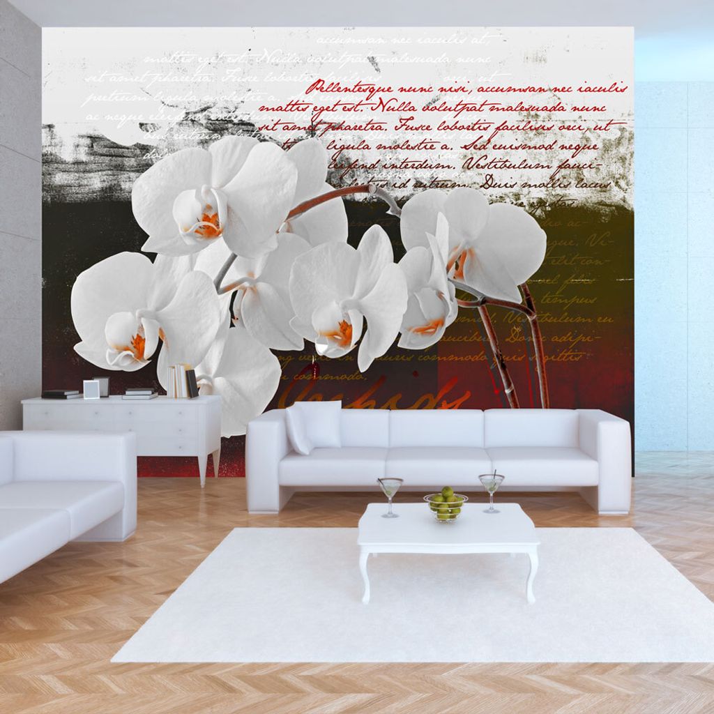 Basera Fototapete Orchideenmotiv 10110906-7, Vliestapete, 300x210 cm