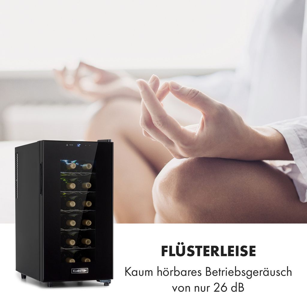Klarstein Weinkühlschrank, Getränkekühlschrank Schmal, 1 Produktbild 5