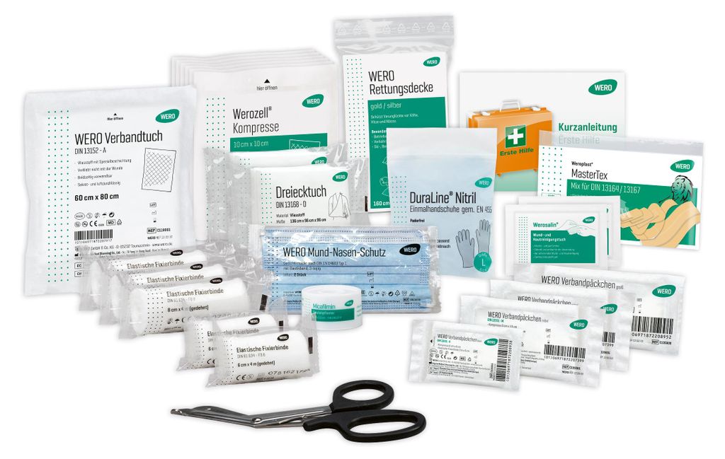WERO Basis Füllung DIN 13164 für Kraftfahrzeuge (Pkw) Produktbild 